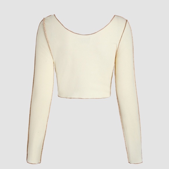 SOLD Cider crop top - Picture 2 of 8